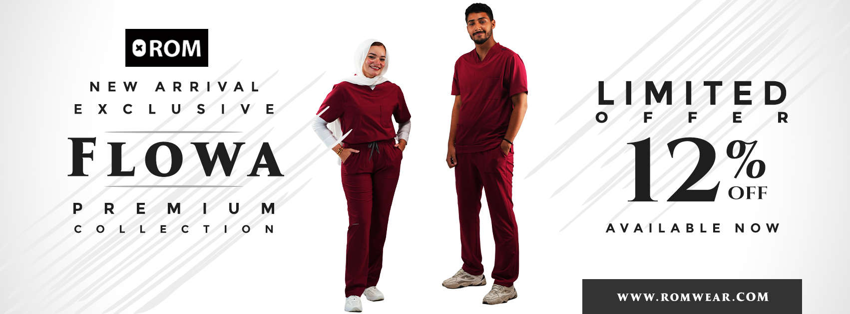 ROMWEAR Flowa Collection Banner